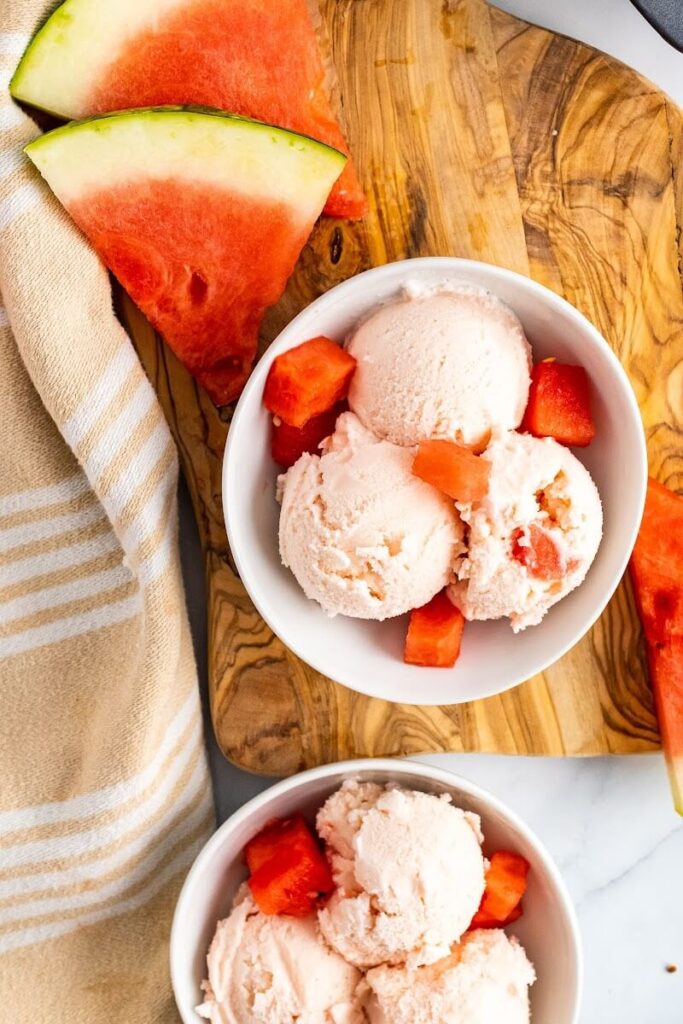 3-Ingredient Fresh Fruit Ice Cream Bowls