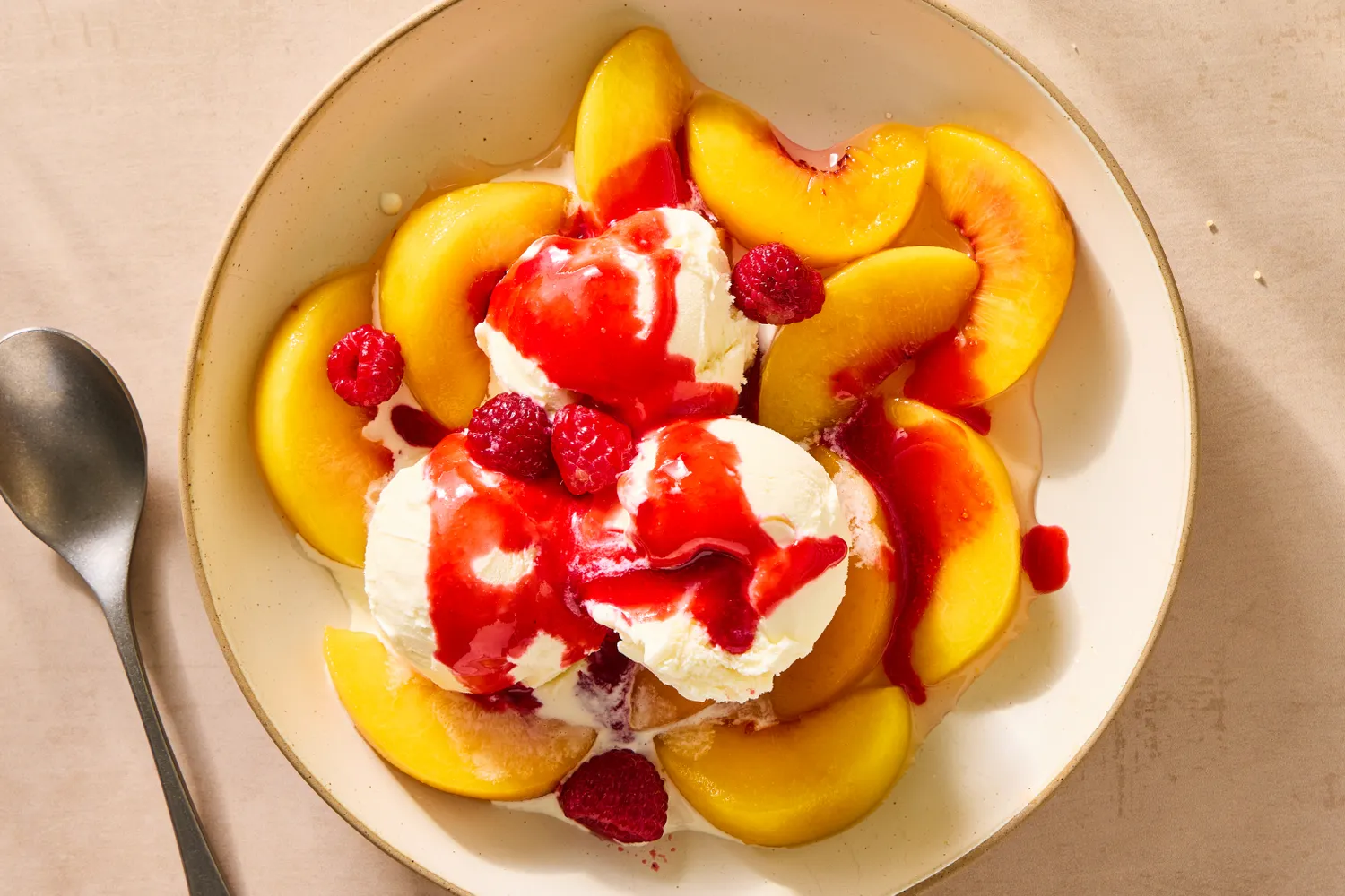 Peach Melba