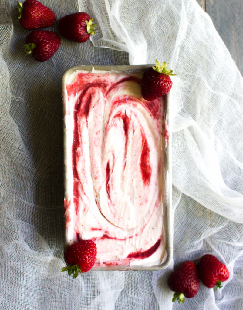 3-Ingredient Strawberry Ice Cream