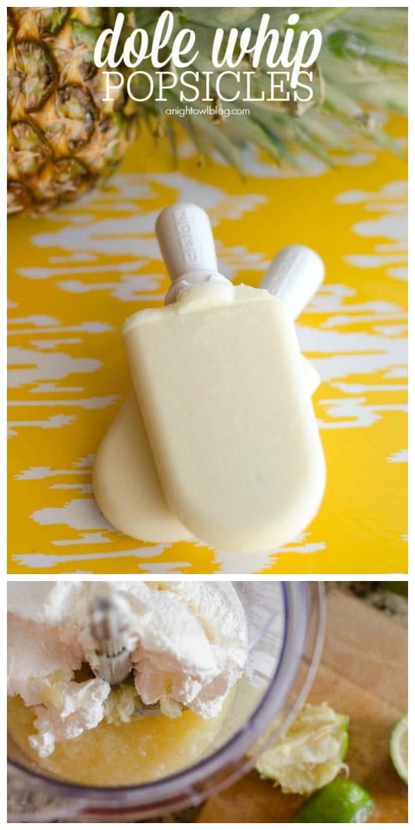 Whipped Cream Popsicles
