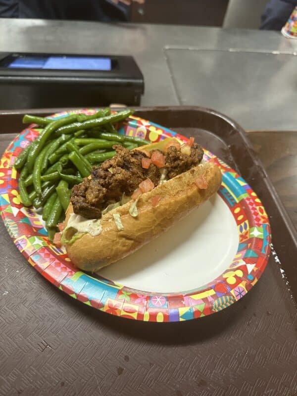 Vegan Lobster Mushroom Roll