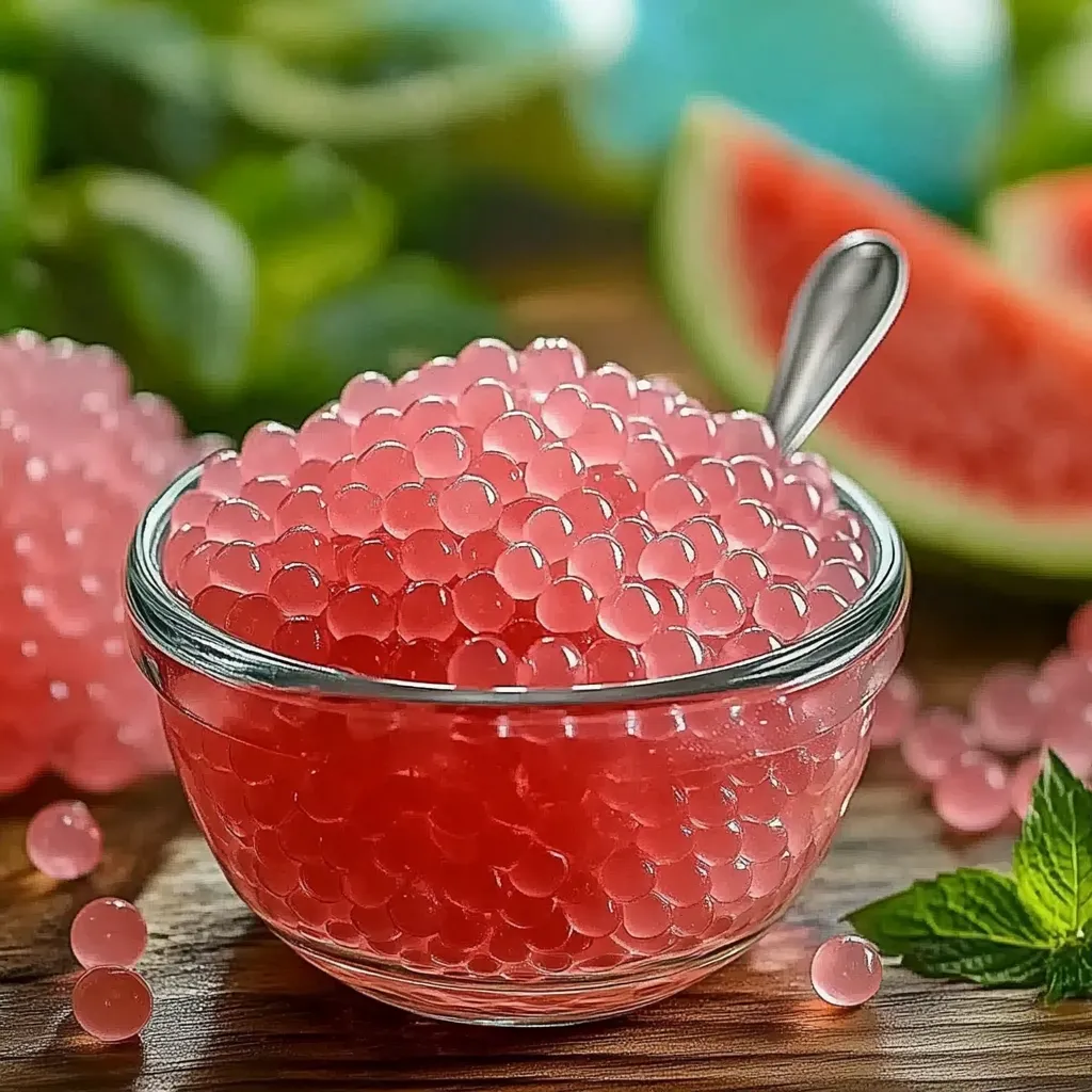 Watermelon Popping Boba