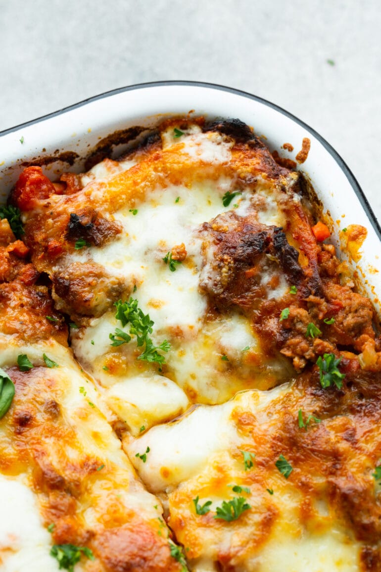 Hearty Meat and Ricotta Lasagna
