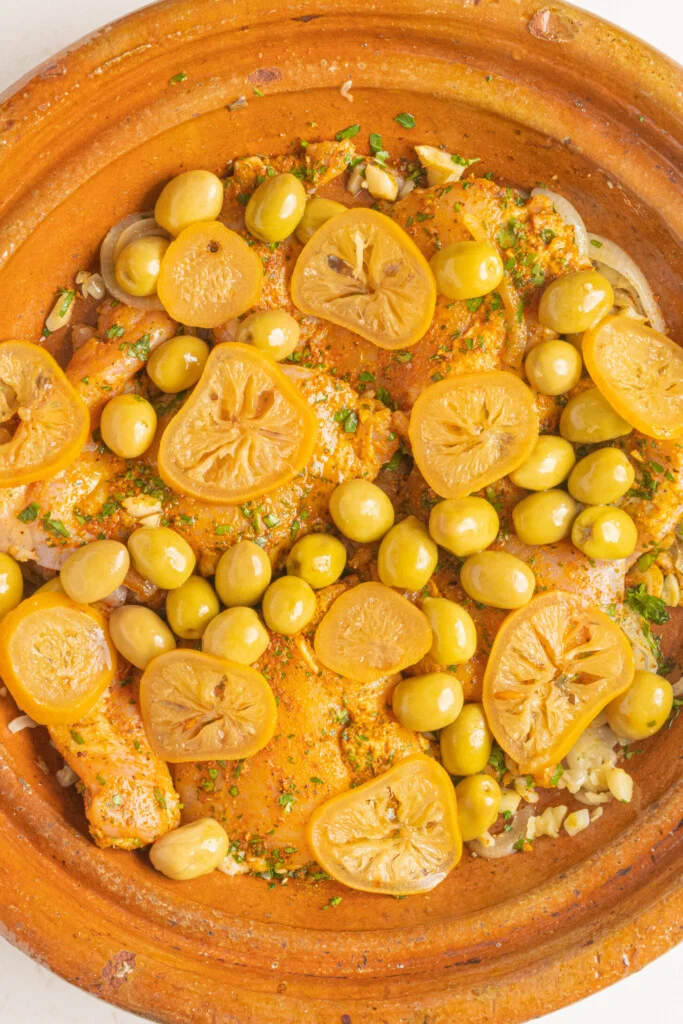 Airfryer Chicken Tajine with Olives